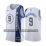 Canotte Indiana Pacers T.j. Mcconnell Citta Bianco