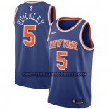 Canotte New York Knicks Immanuel Quickley Icon 2020-21 Blu