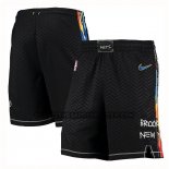 Pantaloncini Brooklyn Nets Citta 2020-21 Nero