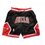 Pantaloncini Chicago Bulls Just Don Nero3