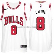 Canotte NBA Bulls Zach Lavine 2017-18 Blanc