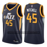 Canotte NBA Jazz Donovan Mitchell Icon 2017-18 Blu