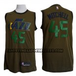 Canotte NBA Jazz Donovan Mitchell Nike Verde