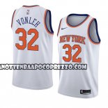 Canotte NBA Knicks Noah Vonleh Association 2018 Bianco