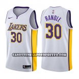 Canotte NBA Lakers Julius Randle Association 2017-18 Bianco