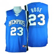 Canotte NBA NCAA Memphis Tigers Derrick Rose Blu