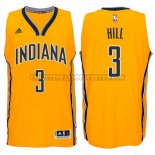 Canotte NBA Pacers Hill 3Giallo