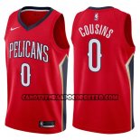 Canotte NBA Pelicans Demarcus Cousins Statement 2017-18 Rosso