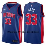 Canotte NBA Pistons Willie Reed Icon 2017-18 Blu