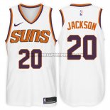 Canotte NBA Suns Josh Jackson 2017-18 Blanc