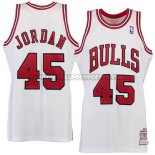 Canotte NBA Throwback Bulls Jordan 45 Bianco