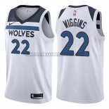 Canotte NBA Timberwolves Andrew Wiggins 2017-18 Blanc