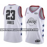 Canotte All Star 2019 Los Angeles Lakers Lebron James Bianco