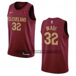 Canotte Cleveland Cavaliers Dean Wade NO 32 Icon 2022-23 Rosso