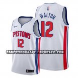 Canotte Detroit Pistons Derrick Walton Association 2019-20 Bianco