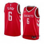 Canotte Houston Rockets Gary Clark Icon 2018 Rosso