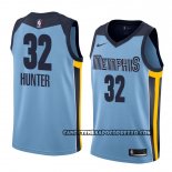 Canotte Memphis Grizzlies Vincent Hunter Statement 2018 Blu