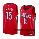 Canotte New Orleans Pelicans Frank Jackson Statement 2018 Rosso