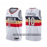 Canotte New Orleans Pelicans Tim Frazier Earned Bianco