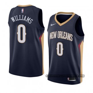 Canotte New Orleans Pelicans Troy Williams Icon 2018 Blu