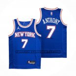 Canotte New York Knicks Carmelo Anthony NO 7 Statement 2020-21 Blu