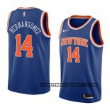 Canotte New York Knicks Willy Hernangomez Icon 2018 Blu