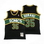 Canotte Seattle Supersonics Kevin Durant NO 35 Mitchell & Ness 2007-08 Nero