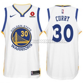 Nike Canotte NBA Warriors Curry 2017-18 Blanco