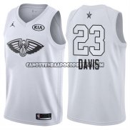 Canotte NBA All Star 2018 Pelicans Anthony Davis Bianco
