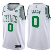Canotte NBA Autentico Celtics Tatum 2017-18 Bianco