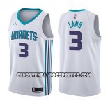 Canotte NBA Hornets Jeremy Lamb Association 2017-18 Bianco