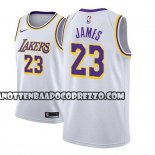 Canotte NBA Los Angeles Lakers Lebron James Association 2018-19