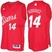 Canotte NBA Natale 2016 76ers Sergio Rodriguez Rosso