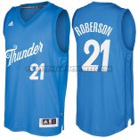 Canotte NBA Natale 2016 Andre Roberson Thunder Blu