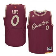 Canotte NBA Natale Cavaliers Love 2015 Rosso