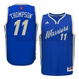 Canotte NBA Natale Warriors Thompson 2015 Blu