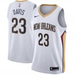 Canotte NBA Pelicanss Anthony Davis Association 2017-18 Bianco
