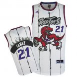 Canotte NBA Throwback Raptors Camby Bianco