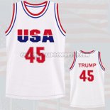 Canotte NBA USA 1992 Trump Blanco