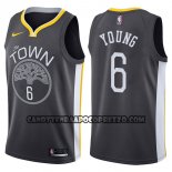 Canotte NBA Warriors Nick Young The Town Statement 2017-18 Ne