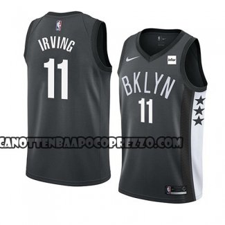 Canotte Brooklyn Nets Kyrie Irving Statement 2019-20 Nero