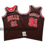 Canotte Chicago Bulls Dennis Rodman Mitchell & Ness Nero