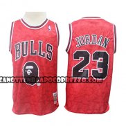 Canotte Chicago Bulls Michael Jordan Mitchell & Ness Rosso