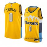Canotte Denver Nuggets Isaiah Thomas Statement 2018 Giallo
