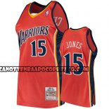 Canotte Golden State Warriors Damian Jones 2009-10 Hardwood Classics Arancione