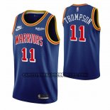 Canotte Golden State Warriors Klay Thompson NO 11 75th Anniversary Blu