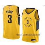 Canotte Indiana Pacers Joe Young Statement 2018 Giallo