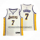 Canotte Los Angeles Lakers Carmelo Anthony NO 7 Association Bianco