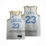 Canotte Los Angeles Lakers LeBron James NO 23 Classic 2022-23 Bianco