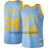 Canotte Los Angeles Lakers Shaquille O'neal NO 34 Mitchell & Ness 2001-02 Blu